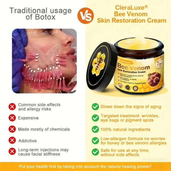 CleraLuxe® Bee Venom Skin Restoration Cream