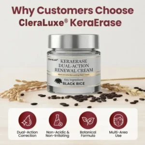CleraLuxe® KeraErase Dual-Action Renewal Cream