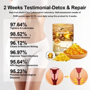 💐CleraLuxe® 𝐁𝐞𝐞 𝐕𝐞𝐧𝐨𝐦 𝐍𝐌𝐍 𝐍𝐚𝐭𝐮𝐫𝐚𝐥 𝐑𝐞𝐩𝐚𝐢𝐫 𝐕𝐚𝐠𝐢𝐧𝐚𝐥 𝐂𝐚𝐩𝐬𝐮𝐥𝐞𝐬 [𝐅𝐨𝐫 𝐚𝐥𝐥 𝐯𝐚𝐠𝐢𝐧𝐚𝐥 𝐚𝐧𝐝 𝐡𝐨𝐫𝐦𝐨𝐧𝐚𝐥 𝐩𝐫𝐨𝐛𝐥𝐞𝐦𝐬]