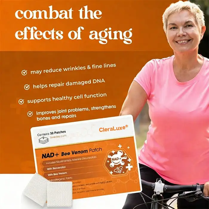 【Official Authorized Store】CleraLuxe® 💎NAD+ Bee Venom Patch – Ultimate Skin Rejuvenation & Energy Boost(Last Day Discount:75%)